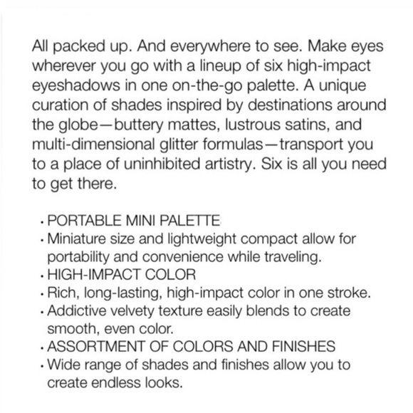 NARS Voyageur Eyeshadow Palette HIBISCUS 1199 *DISCONTINUED* - Picture 13 of 13